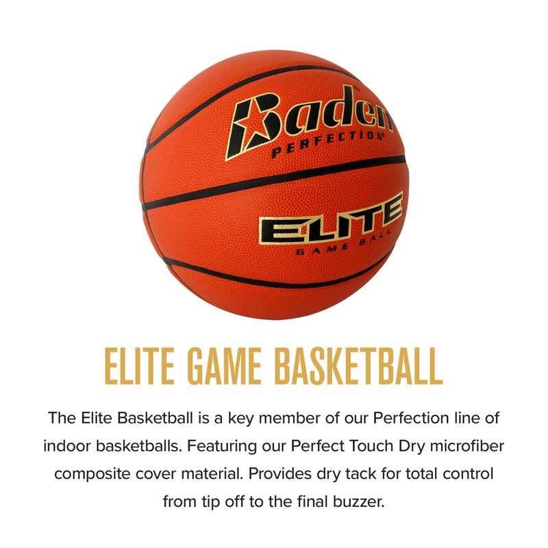 Baden | Elite | Premium Quality Composite Basketball | Ideal for Indoor Games | Men's Size 7 (29.5 inches) - Image 2